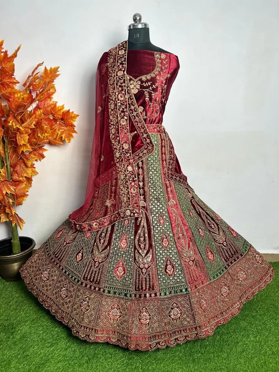 RAJWADI LEHENGA